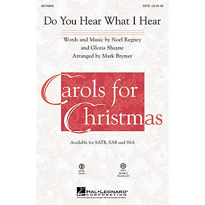 Hal Leonard Do You Hear What I Hear? ShowTrax CD Arranged by Mark Brymer