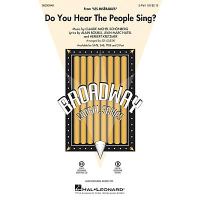 Hal Leonard Do You Hear the People Sing? (from Les Misérables) SAB Arranged by Ed Lojeski