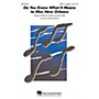 Hal Leonard Do You Know What It Means to Miss New Orleans SATB a cappella arranged by Robert Edgerton