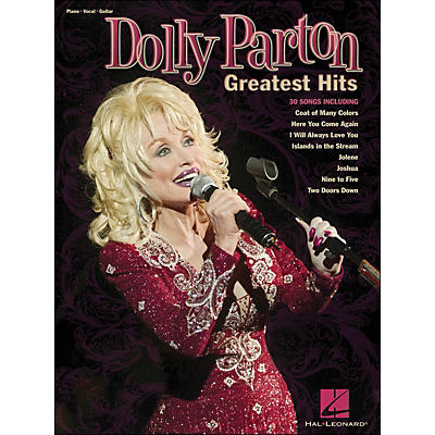 Hal Leonard Dolly Parton - Greatest Hits arranged for piano, vocal, and guitar (P/V/G)