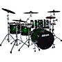 ddrum Dominion Birch 6-piece Shell Pack with Ash Veneer Green Burst