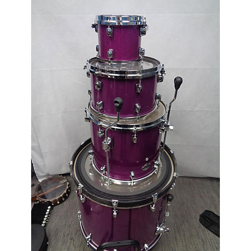 ddrum Dominion Maple Drum Kit Purple Sparkle