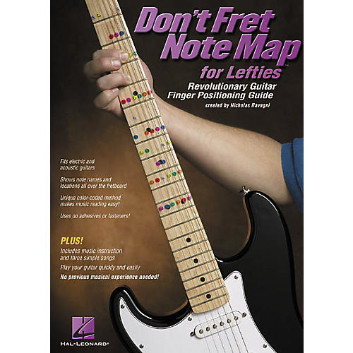 Don't Fret Note Map for Lefties Book