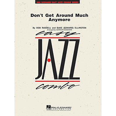 Hal Leonard Don't Get Around Much Anymore Jazz Band Level 2 Arranged by Gordon Goodwin