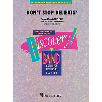 Cherry Lane Don't Stop Believin' Concert Band Level 1.5 Arranged by Paul Murtha