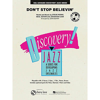 Cherry Lane Don't Stop Believin' Jazz Band Level 1-2 Arranged by John Berry