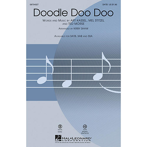 Hal Leonard Doodle Doo Doo SSA Arranged by Kirby Shaw