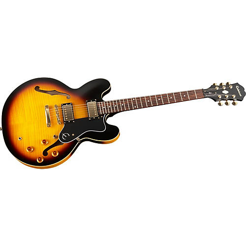 Epiphone Dot Deluxe Flametop Semi-Hollowbody Electric Guitar