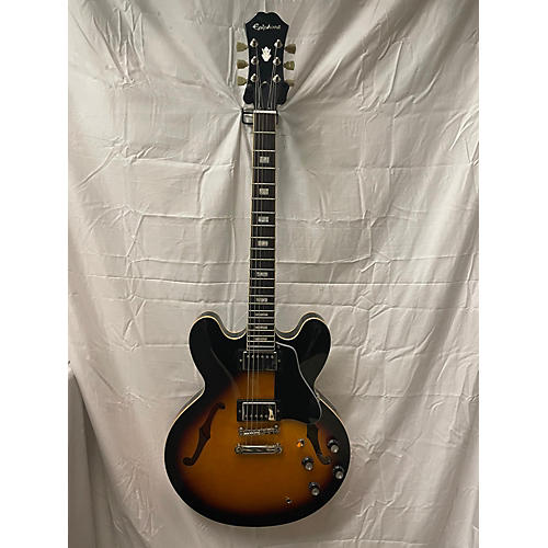 Epiphone Dot Es335 Pro Vs Hollow Body Electric Guitar Vintage Burst