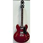 Used Epiphone Dot Hollow Body Electric Guitar Cherry