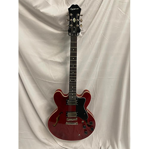 Epiphone Dot Hollow Body Electric Guitar Candy Apple Red