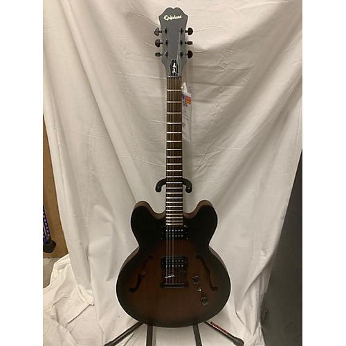 Epiphone Dot Studio Hollow Body Electric Guitar Worn Brown | Musician's  Friend