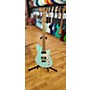 Used Reverend Double Agent Solid Body Electric Guitar Daphne Blue