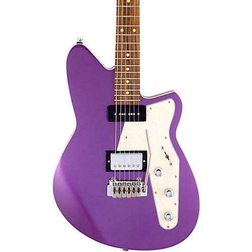 Reverend Double Agent W Roasted Pau Ferro Fingerboard Electric Guitar Italian Purple
