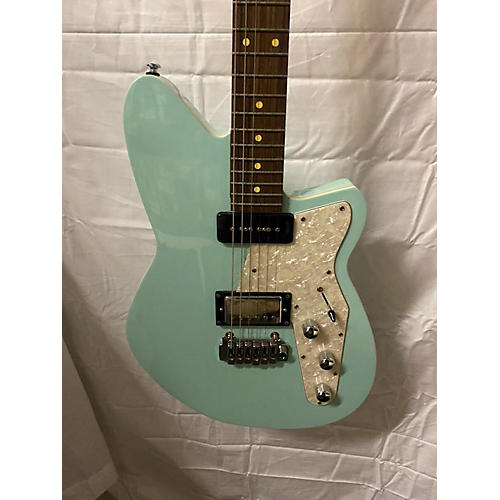 Reverend Double Agent W Solid Body Electric Guitar Seafoam Green