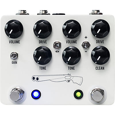 JHS Pedals Double Barrel V4 Overdrive Effects Pedal