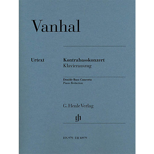 G. Henle Verlag Double Bass Concerto (Double Bass with Piano Reduction) Henle Music Folios Series