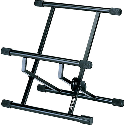 Quik-Lok Double-Brace Low-Profile Amp Stand For Small Amps