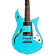 Double Cat 12-String Electric Guitar Narvik Blue