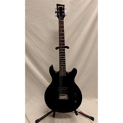 First Act Double Cutaway Solid Body Electric Guitar Black | Musician's ...