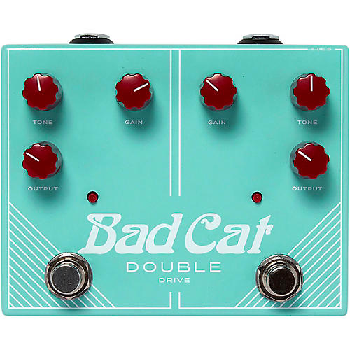 Bad Cat Double Drive Dual Stackable OIverdrive Effects Pedal Condition 1 - Mint Mint Green