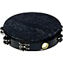 Remo Double Row Wild Tambourine 10 in. Skyndeep Black