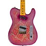 Fender Custom Shop Double Vision Telecaster Electric Guitar Masterbuilt by Todd Krause Pink Paisley