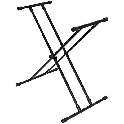 On-Stage Stands Double-X Bullet Nose Keyboard Stand With Lok-Tight Construction