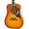 Dove Pro Acoustic-Electric Guitar Level 2 Vintage Burst 888365459226