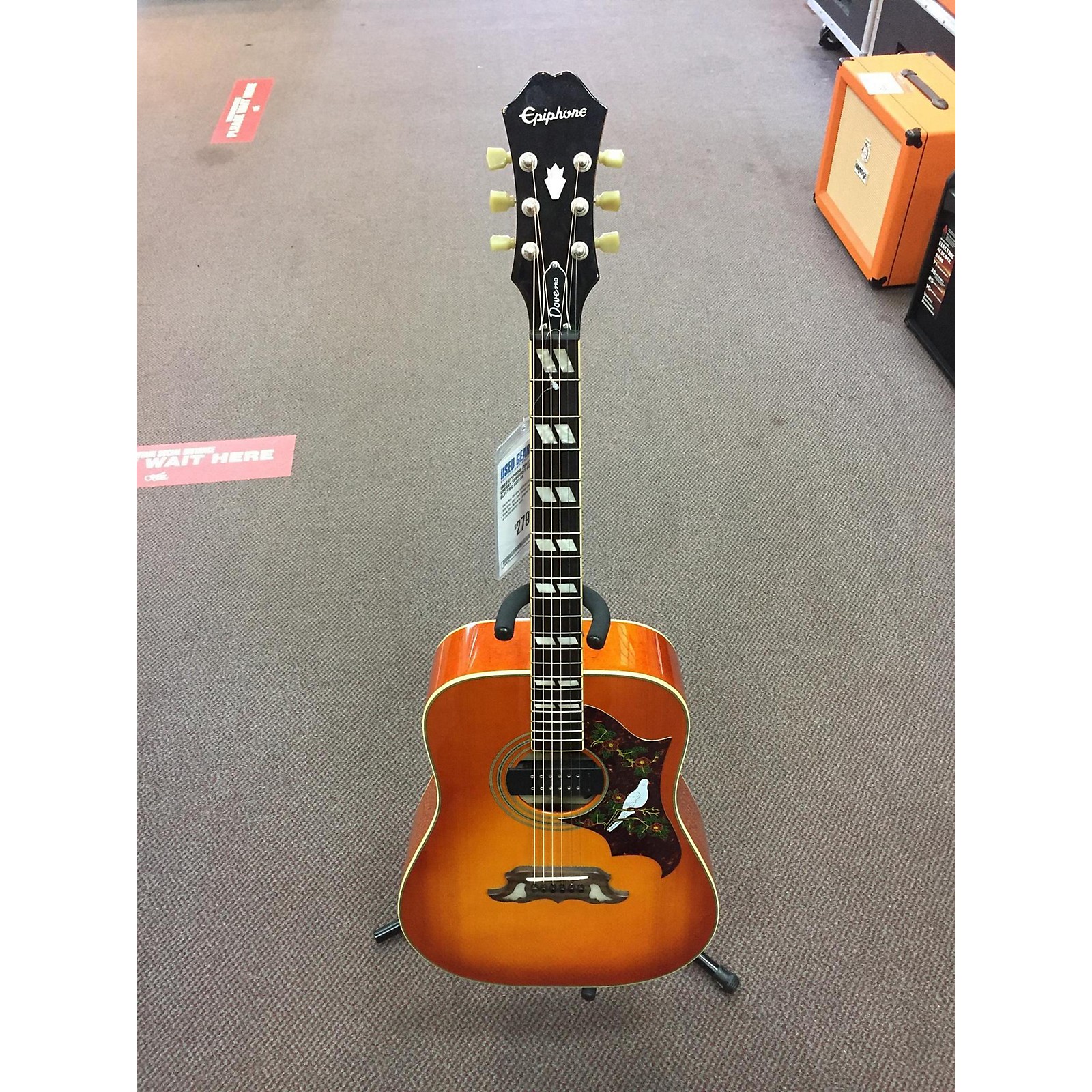 Epiphone Dove Pro Acoustic Electric Guitar