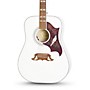 Epiphone Dove Studio Limited-Edition Guitar Center-Exclusive Acoustic-Electric Guitar Alpine White