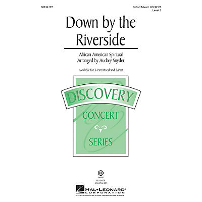 Hal Leonard Down by the Riverside VoiceTrax CD Arranged by Audrey Snyder