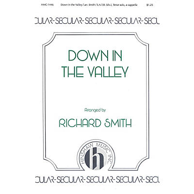 Hinshaw Music Down in the Valley SSAATTBB arranged by Richard Smith