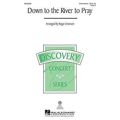 Hal Leonard Down to the River to Pray (Discovery Level 2) VoiceTrax CD Arranged by Roger Emerson