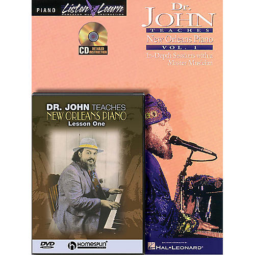 Dr. John - Piano Bundle Pack Homespun Tapes Series Softcover with DVD Written by Dr. John Rebennack