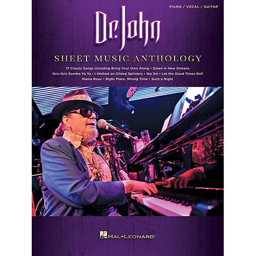 Hal Leonard Dr. John Sheet Music Anthology Piano/Vocal/Guitar Songbook