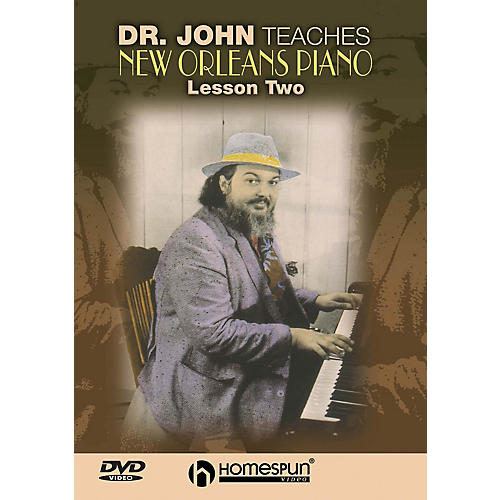 Dr. John Teaches New Orleans Piano (DVD Two) Homespun Tapes Series DVD by Dr. John (Mac Rebennack)