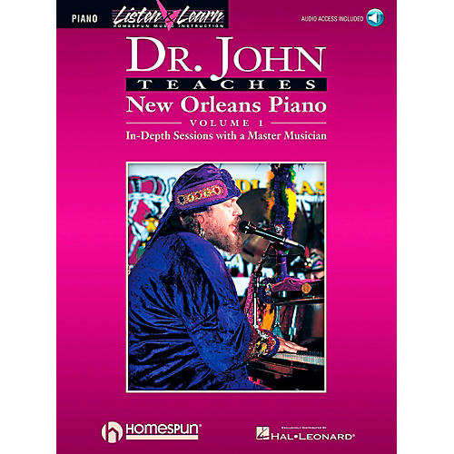 Dr. John Teaches New Orleans Piano Volume 1 CD Package