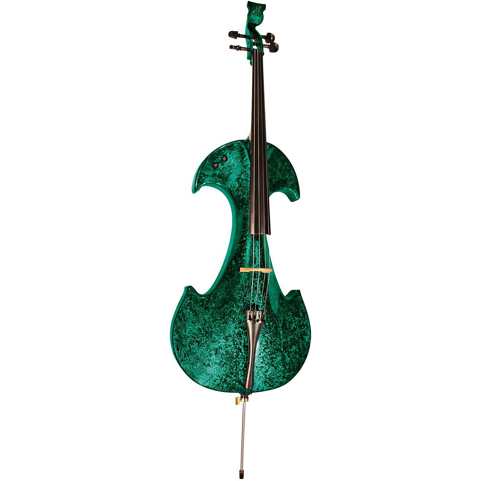 Bridge Draco Series 4 String Electric Cello  Green Marble 