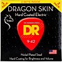 DR Strings Dragon Skin (2 Pack) Light Coated Electric Guitar Strings (9-42)