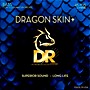 DR Strings Dragon Skin+ Coated Accurate Core Technology 4-String Quantum Nickel Bass Strings 45 - 105