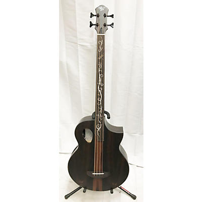 Michael Kelly Dragonfly 4 Port Java Ebony Fretless Acoustic Bass Guitar