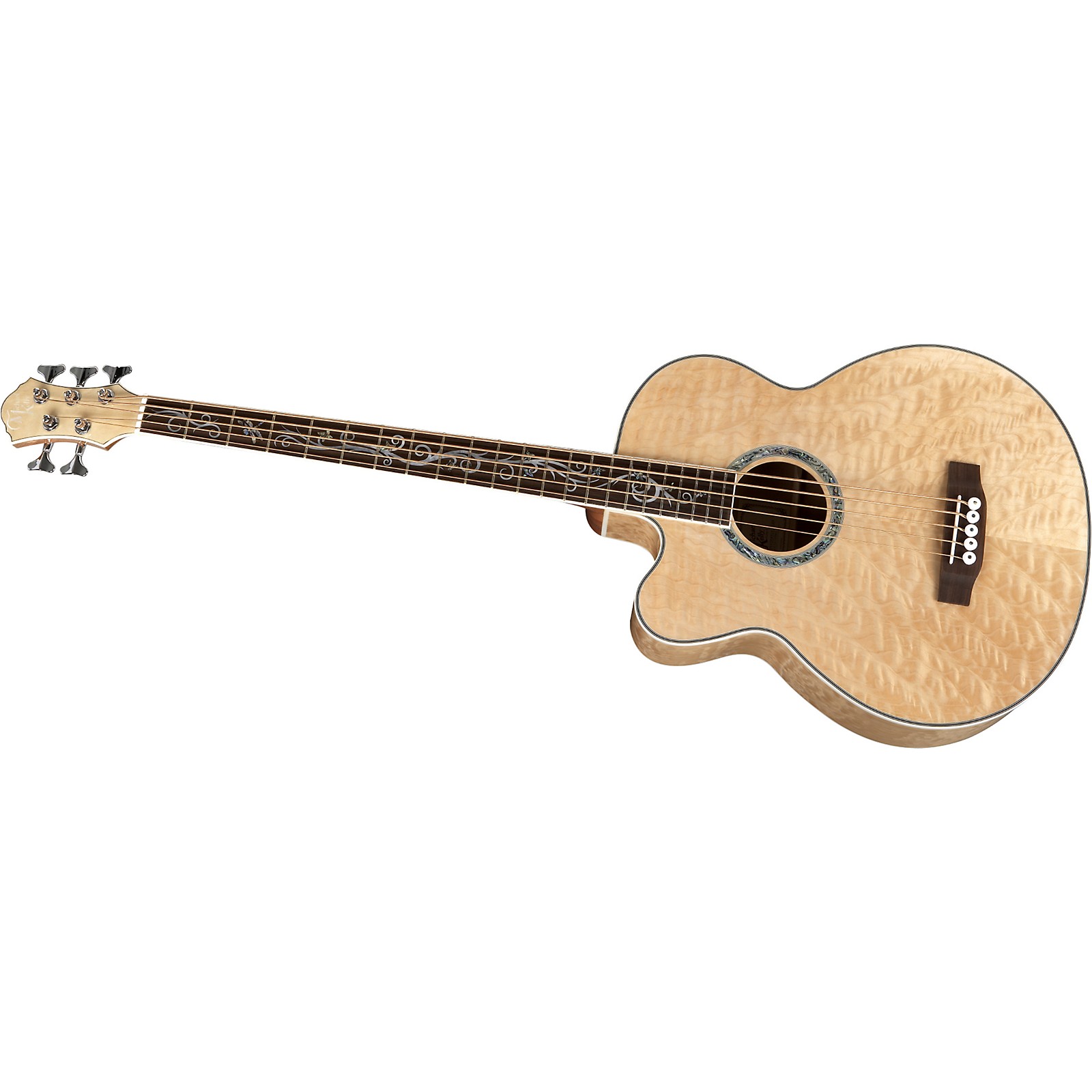 Michael Kelly Dragonfly LeftHanded 5String Acoustic Electric Bass