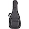 Dreadnought Acoustic Guitar Gig Bag Level 1 Black Leather Gunmetal Hardware