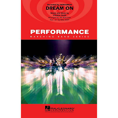 Hal Leonard Dream On Marching Band Level 4 by Aerosmith Arranged by Jay Bocook