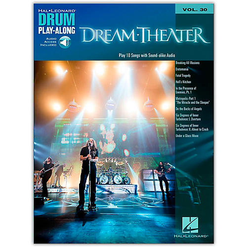 Dream Theater - Drum Play-Along Vol. 30 Book/Online Audio