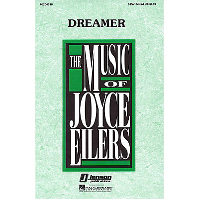 Hal Leonard Dreamer 3-Part Mixed composed by Joyce Eilers