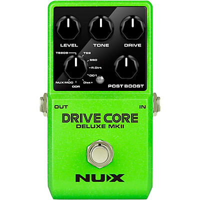 NUX Drive Core Deluxe MKII Overdrive Effects Pedal