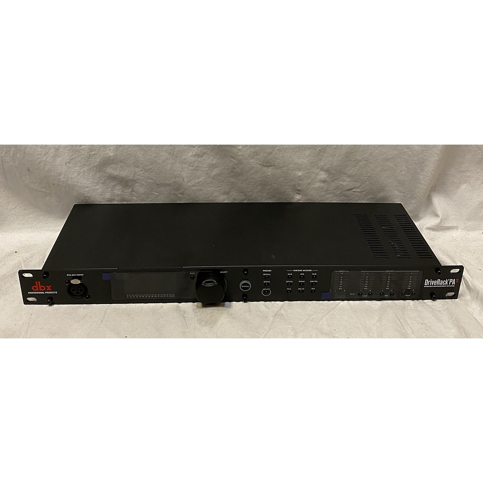 Used dbx DriveRack PA2 Signal Processor | Musician's Friend