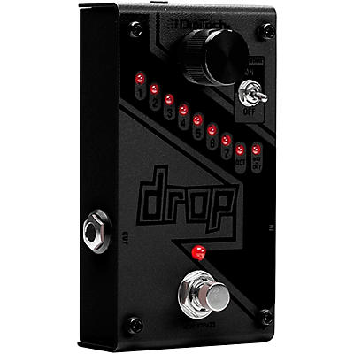 DigiTech Drop Blackout Limited Edition Polyphonic Drop Tune Pitch-Shifter Guitar Effects Pedal